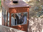 Restauran funicular del Mausoleo de Gabriela Mistral en Montegrande con motivo de los 80 años de su Premio Nobel