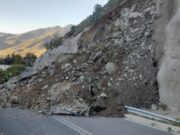 Derrumbe interrumpe tránsito en ruta entre Carén y Tulahuén, en Monte Patria