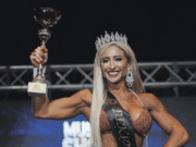 Nicole Moreno «Luli» es reconocida en el Congreso por su carrera en el fisicoculturismo