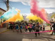 Vicuña vivió una fiesta de deporte y colores en el Día de la Juventud