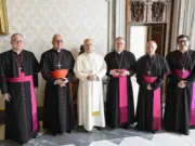 Papa León XIV se reunió con obispos del Comité Permanente del Episcopado chileno