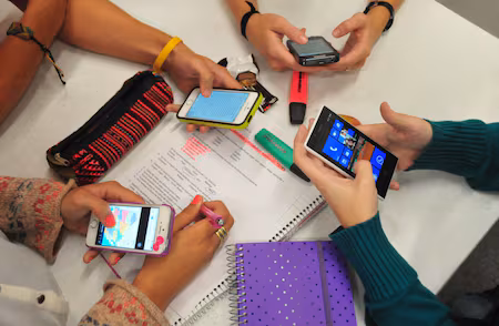 celulares en colegios