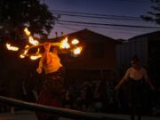 Vicuña celebró Halloween con un colorido pasacalles comunitario