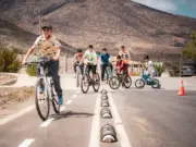 La Higuera mejora su conectividad con nueva ruta pavimentada y primera ciclovía comunal