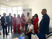 Autoridades regionales saludan al primer recién nacido de Atacama en este 2026