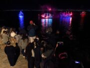 El Fuerte Lambert rugió al anochecer con el tradicional Desembarco Pirata en Coquimbo