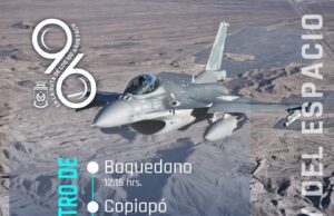 F-16 de la Fuerza Aérea sobrevolarán ciudades del centro norte en ejercicio operativo
