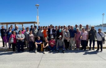 Adultos mayores de Paihuano disfrutaron jornada recreativa en Andacollo y Tongoy