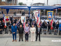 Huasco conmemora su aniversario con emotiva ceremonia y participación comunitaria