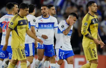 Universidad Católica cae ante Boca Juniors en su debut en la Libertadores en medio de polémico arbitraje