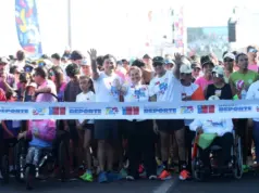 Más de 110 mil personas participaron en la corrida más grande de Chile