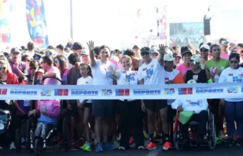 Más de 110 mil personas participaron en la corrida más grande de Chile