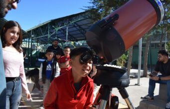 Estudiantes de Andacollo lideran monitoreo de iluminación para proteger los cielos nocturnos