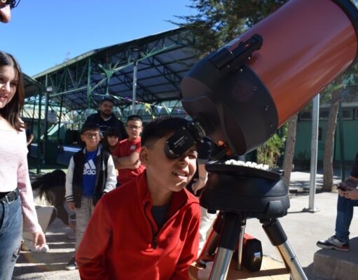 Estudiantes de Andacollo lideran monitoreo de iluminación para proteger los cielos nocturnos