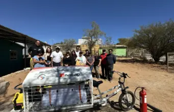 Cachiyuyo refuerza combate de incendios con nuevo carro de intervención comunitaria