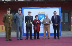 Monte Patria inició las conmemoraciones de las Glorias Navales con homenaje al último sobreviviente de la Esmeralda