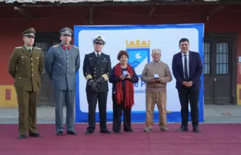 Monte Patria inició las conmemoraciones de las Glorias Navales con homenaje al último sobreviviente de la Esmeralda