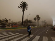 Tormenta de arena sorprende a Arica y extensa nube de polvo avanza por distintos sectores de la ciudad