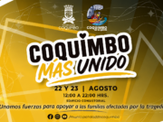 Coquimbo se prepara para gran campaña solidaria con música, actividades familiares y apoyo a damnificados