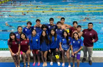 Natación regional brilla en Santiago: Coquimbo se instala entre los nueve mejores equipos de Chile
